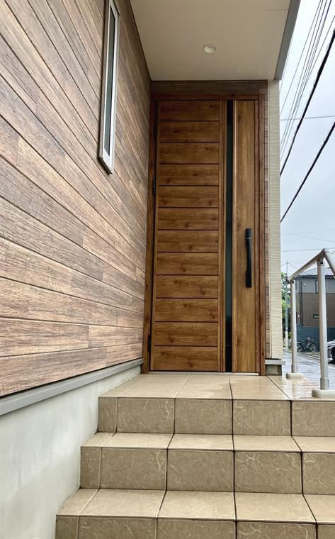 下井草戸建のエントランス|毎日通るエントランスはこのようになっています