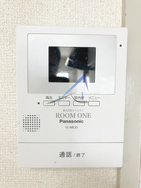 メトロハイツ東陽のセキュリティ|モニター付きインターホンです。