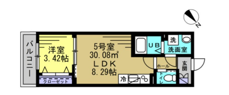 Crestの間取り