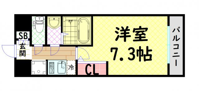 【間取り】 | ファステート難波グランプリ