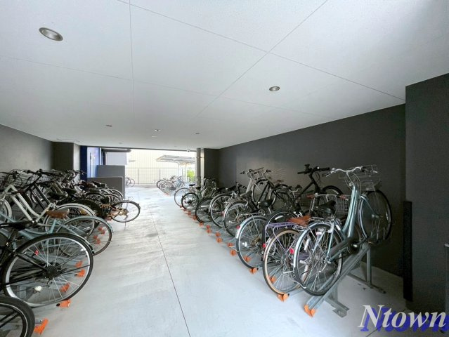 【その他共用部分】 | S-RESIDENCE茶屋ヶ坂 | 駐輪場です