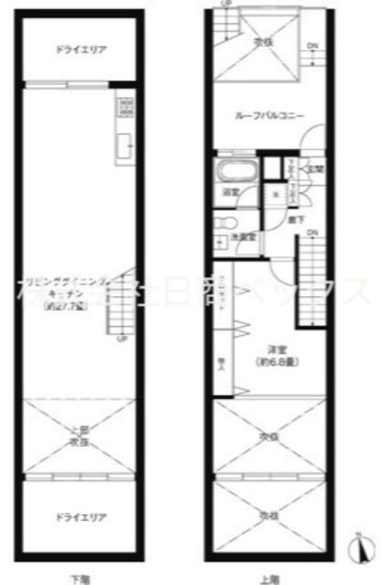 パークジオ学芸大学の間取り