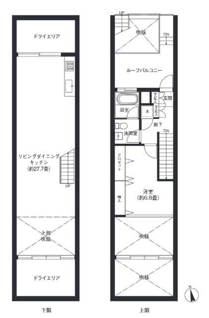 パークジオ学芸大学の間取り