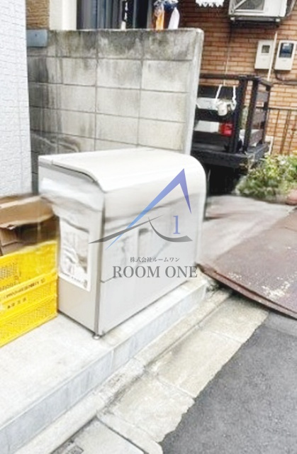 クラウディア千住のその他共用部分|敷地内ゴミ置き場です。