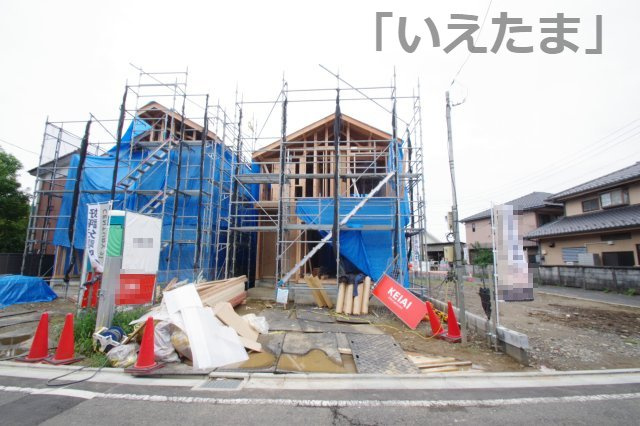 【仲介手数料無料！！】稲城市東長沼　新築戸建て（全3棟）3号棟　7699万円の画像
