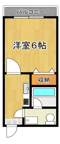 【間取り】 | サンシティA