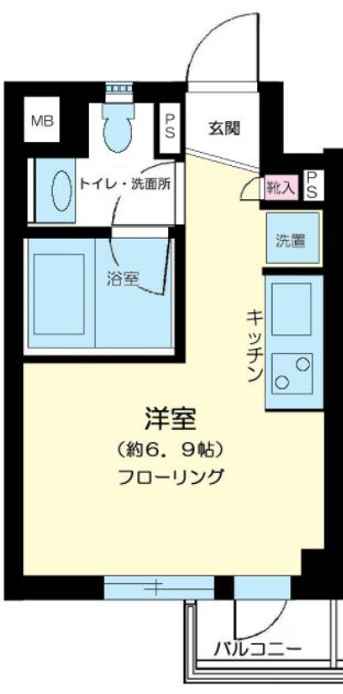 プレール・ドゥーク新宿御苑の間取り|プレール・ドゥーク新宿御苑