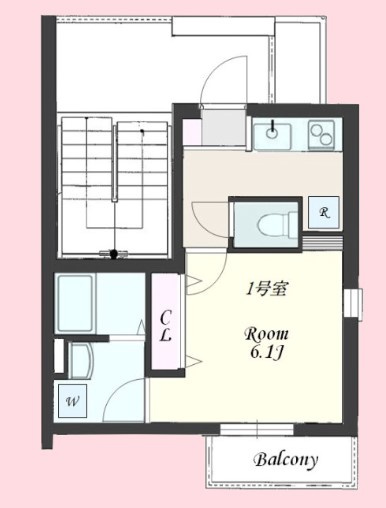 Maison HANAの間取り