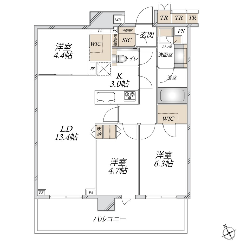 【間取り】