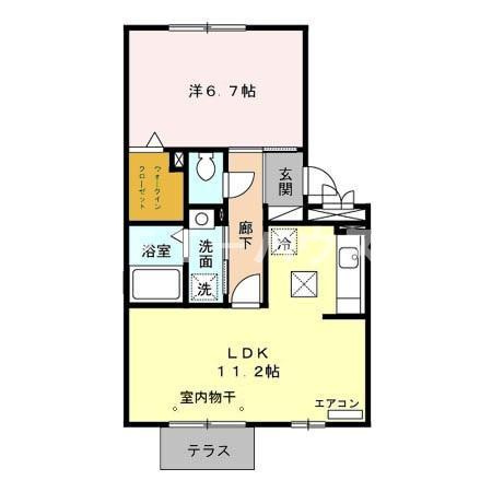 ＫＳ・アトレアの間取り