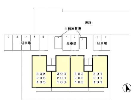 ＫＳ・アトレアの区画図
