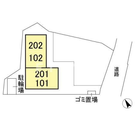 グランメールの区画図