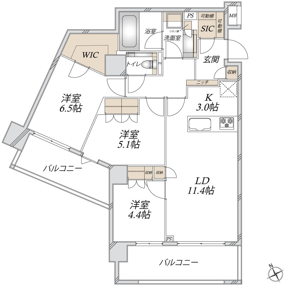 【間取り】