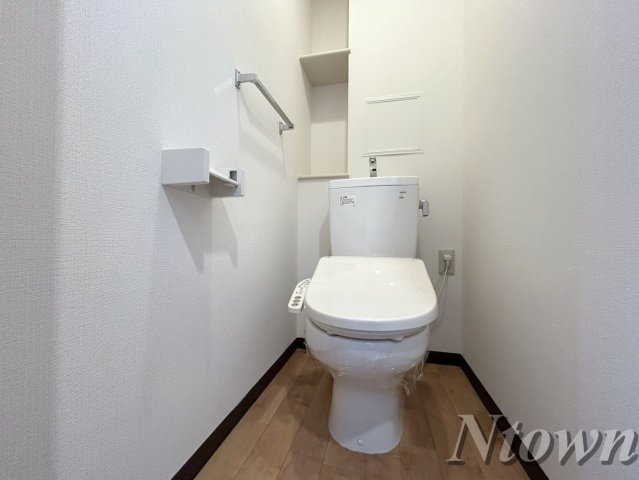 【トイレ】 | S-FORT浄心 | 清潔感のあるトイレです