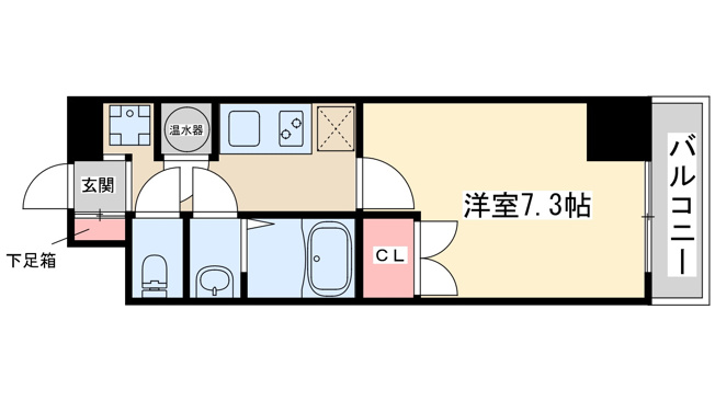 【間取り】 | ファーストワン江坂