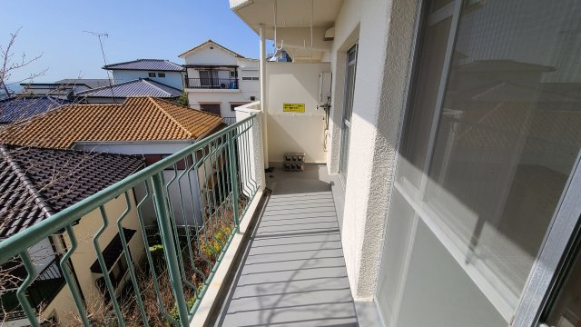 昭郷ツインハイツA棟のバルコニー|☆神戸市垂水区　昭郷ツインハイツ☆