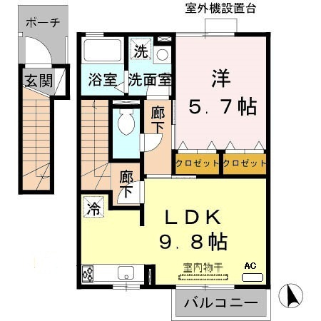 ラフィーネ林Ⅲの間取り|☆神戸市垂水区　ラフィーネ林Ⅲ☆