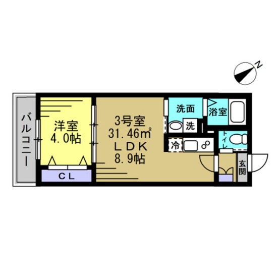 【間取り】 | HD南柏