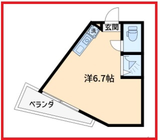 【間取り】 | キューブカナマチＶ