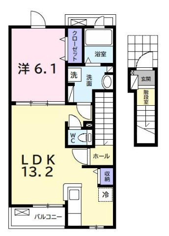 【間取り】 | サンヴェール　蔵波　８