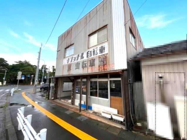 敦賀市松原町中古店舗併用住宅の外観