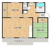 諏訪原団地１街区3号棟の画像