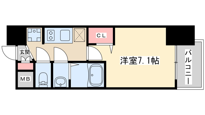 【間取り】 | プレサンス新大阪ストリーム