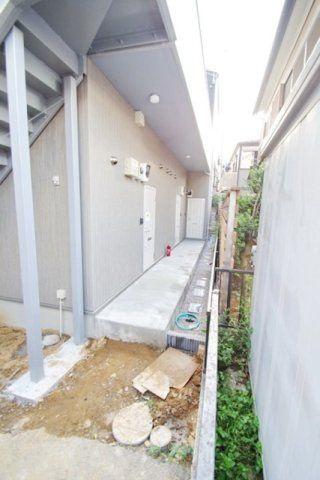 ベルシャンブル稲田堤のエントランス