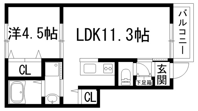 【間取り】 | CoCo絹延
