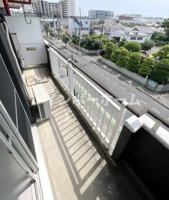 ポルシェ朝霞台のバルコニー