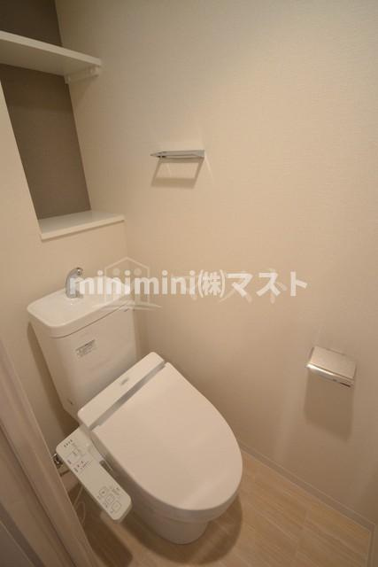 プレサンス上町台クレストのトイレ