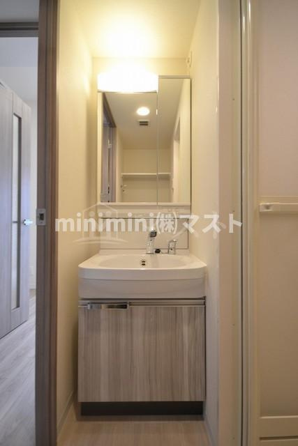 プレサンス上町台クレストの洗面所