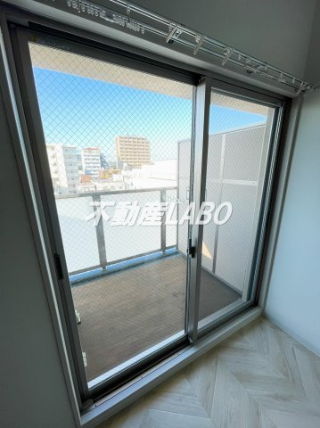 エグゼ弁天町のバルコニー