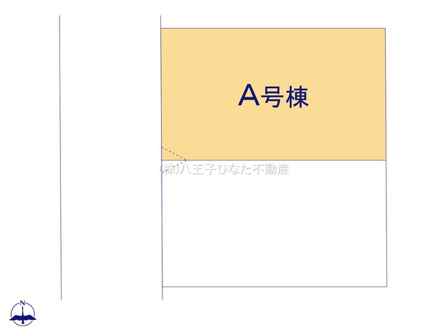 『八王子市新築戸建て』八王子市散田町2-51-10【仲介手数料無料】　１５期の区画図|～仲介手数料無料☆八王子ひなた不動産～八王子市散田町　新築戸建て