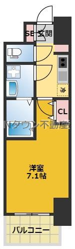 【間取り】 | S-RESIDENCE浄心 | 間取りです。