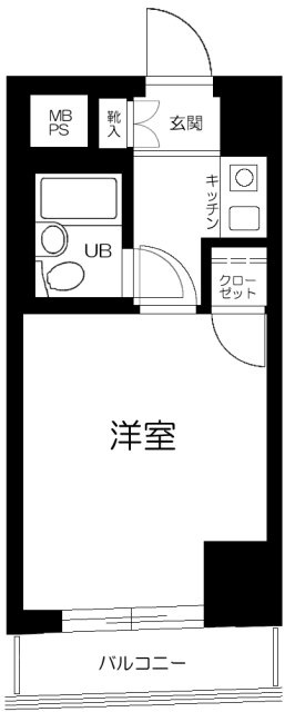 ライオンズマンシヨン三軒茶屋第６の間取り