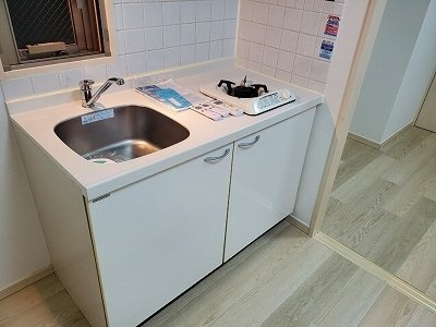エクシム高円寺のキッチン|1口ガスコンロ