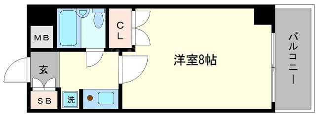 シャンクレール大国の間取り