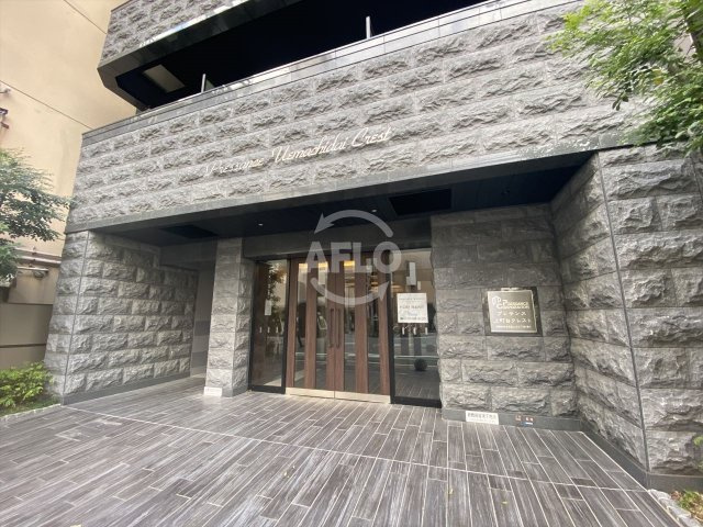 プレサンス上町台クレストのエントランス|プレサンス上町台クレスト　エントランス