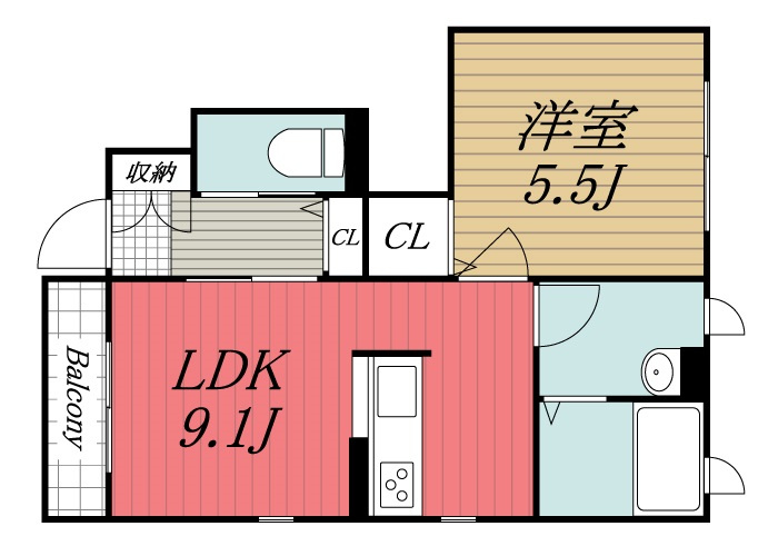 【間取り】