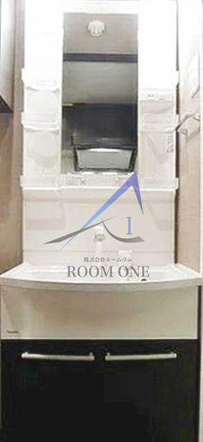 ブレシア銀座イーストの洗面所|洗面台です。