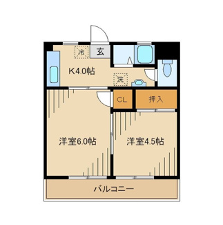 【間取り】 | 鈴木マンション | 間取りです。