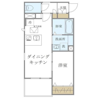 【間取り】 | ＫＯＭＦＯＲＴＡ新中野 | 間取りです。
