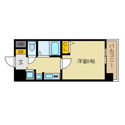 【間取り】 | プレサンス東本町