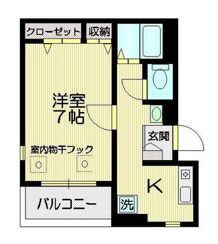 フォレスト高円寺の間取り|★角部屋★