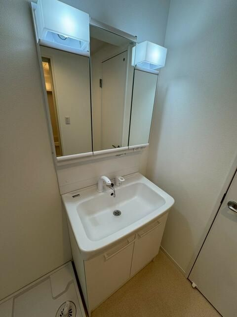 須賀マンションの洗面所