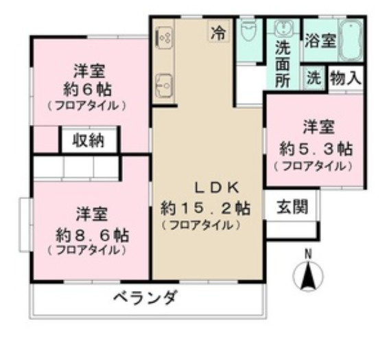 エスポワール須賀の間取り