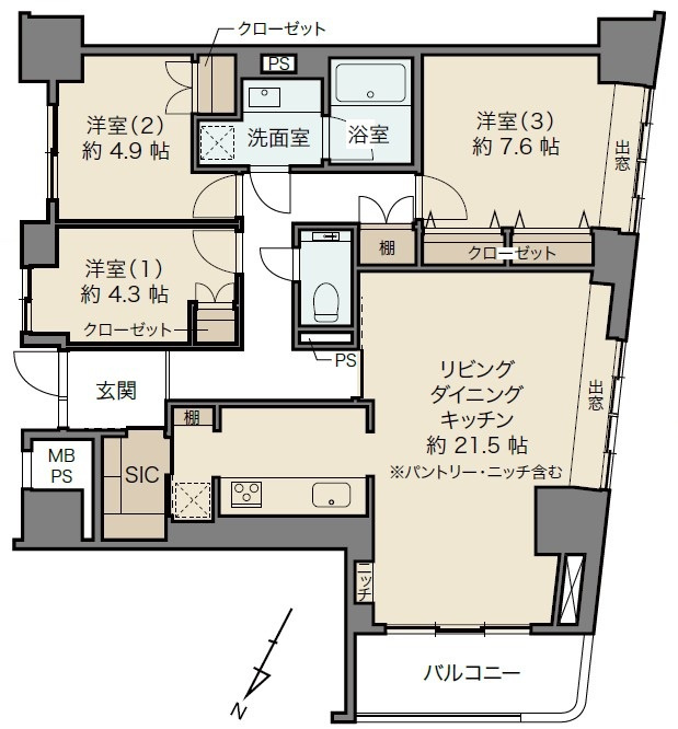 【間取り】
