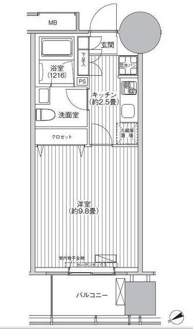 桜ヒルズ九段北の間取り|桜ヒルズ九段北