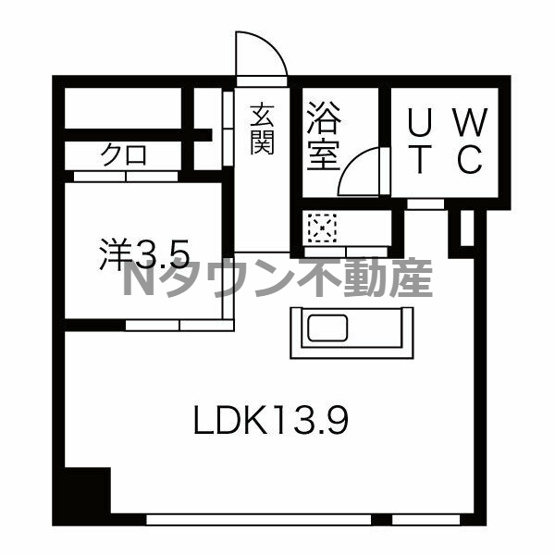 【間取り】 | コレクション名駅Ⅲ | 間取りです。